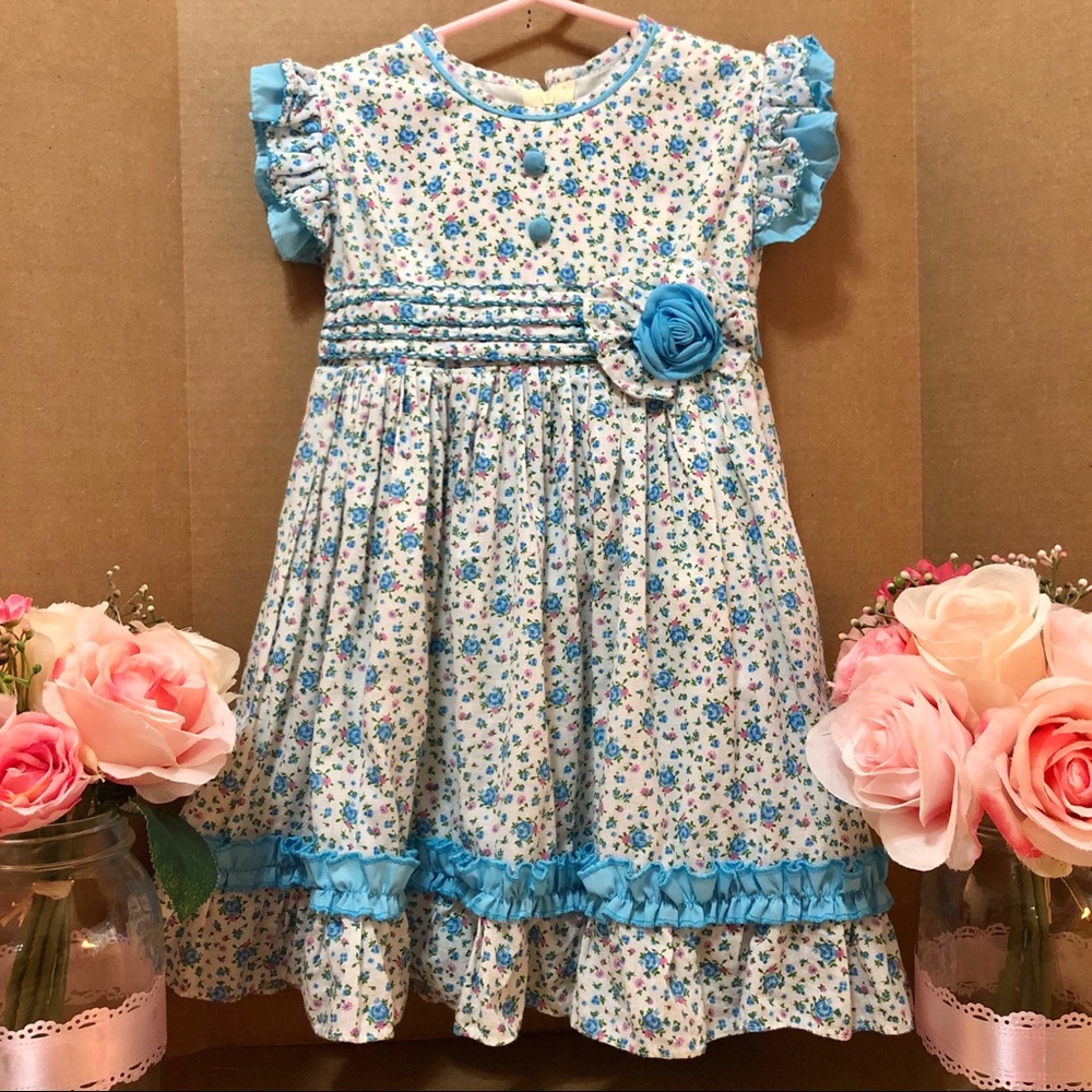 Floral Dress 2T Imported from Peru